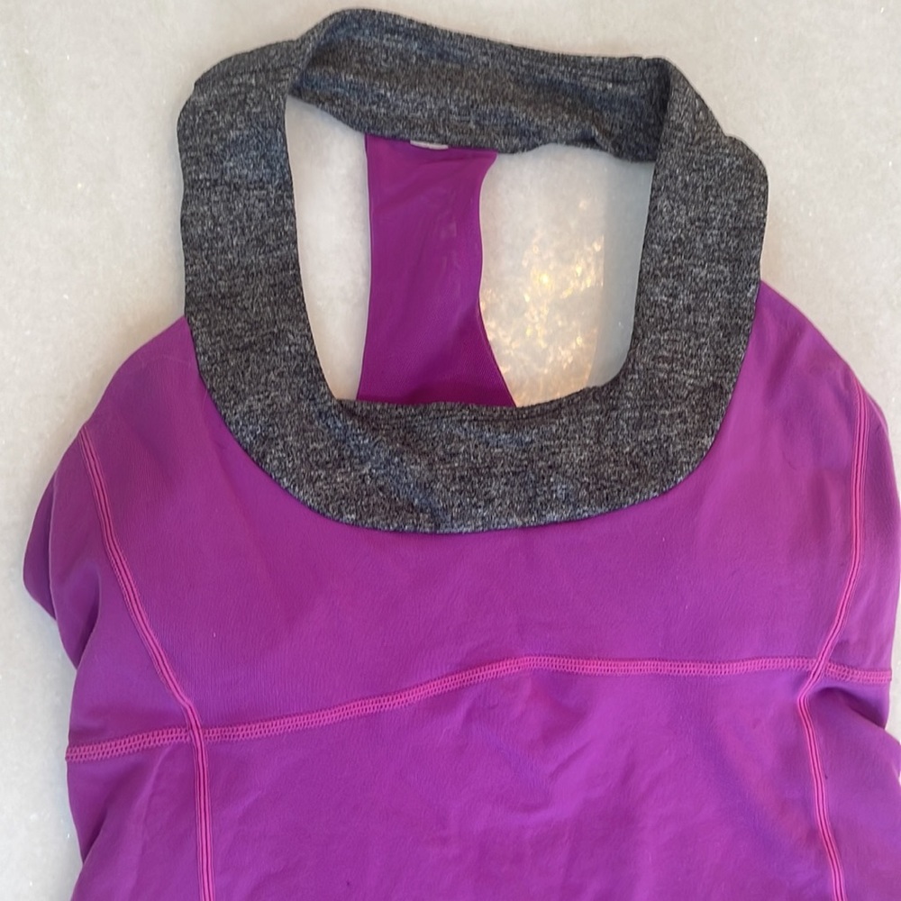 lululemon athletica Violet and Charcoal Tank Top - Picture 5 of 7